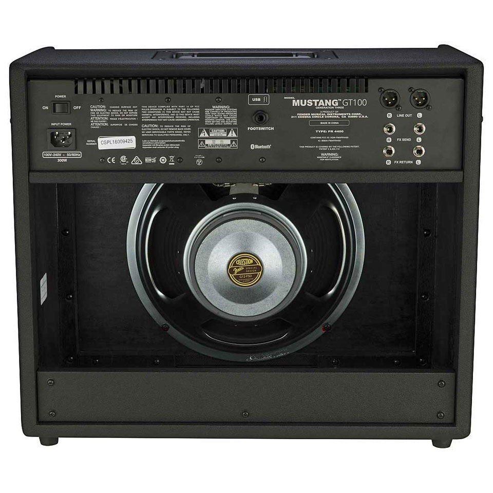 Fender mustang 100 gt Clearance